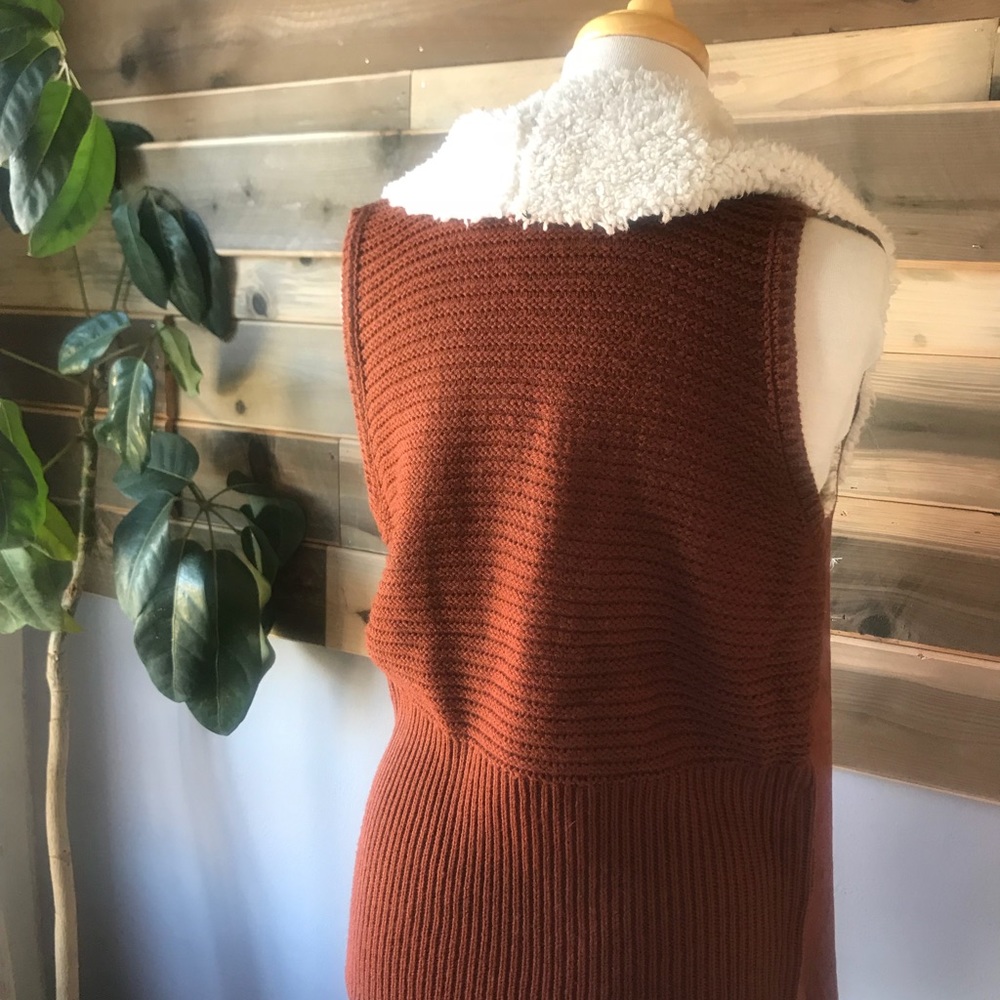 Shearling vest duster - Picture 3 of 3